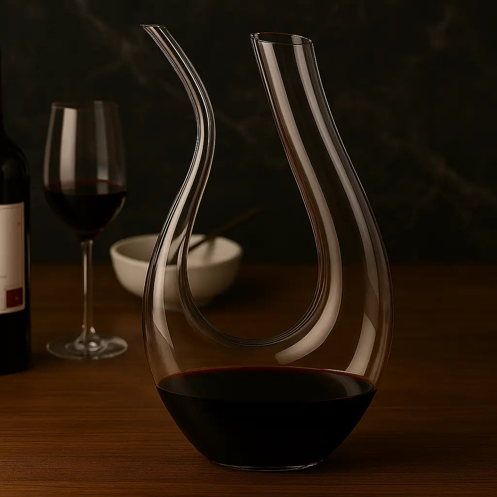Decanter de Vinho em Cristal Marrausi