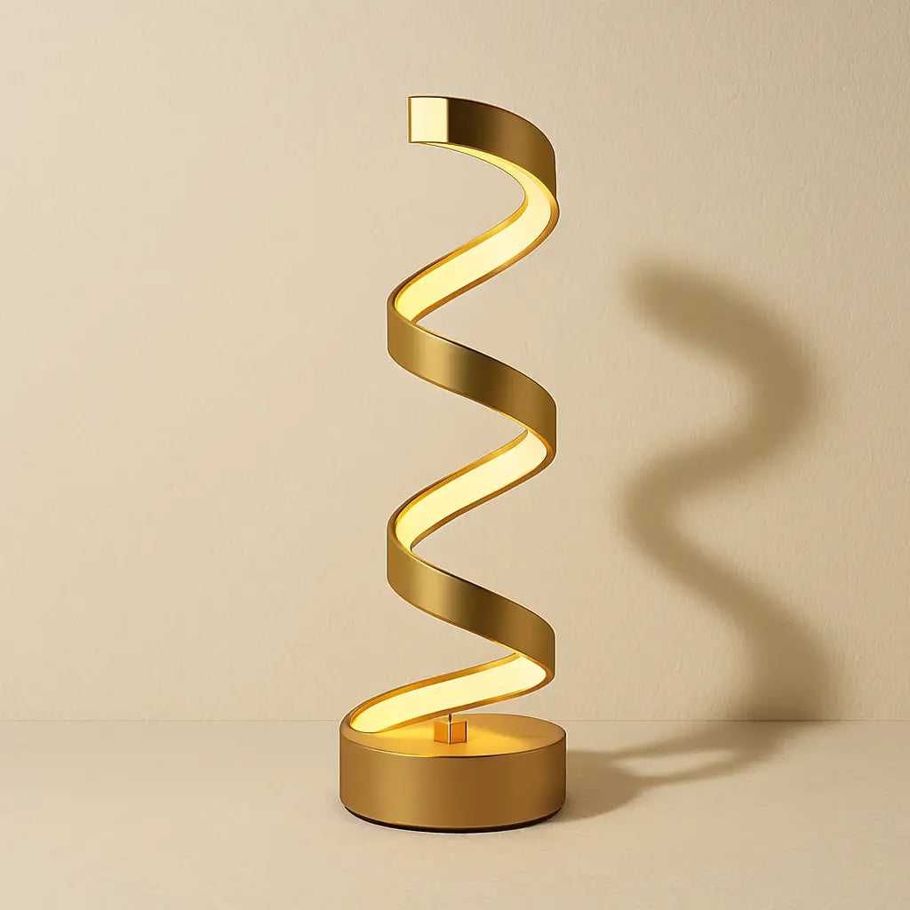 Luminária de Mesa Modelo Espiral Marrausi