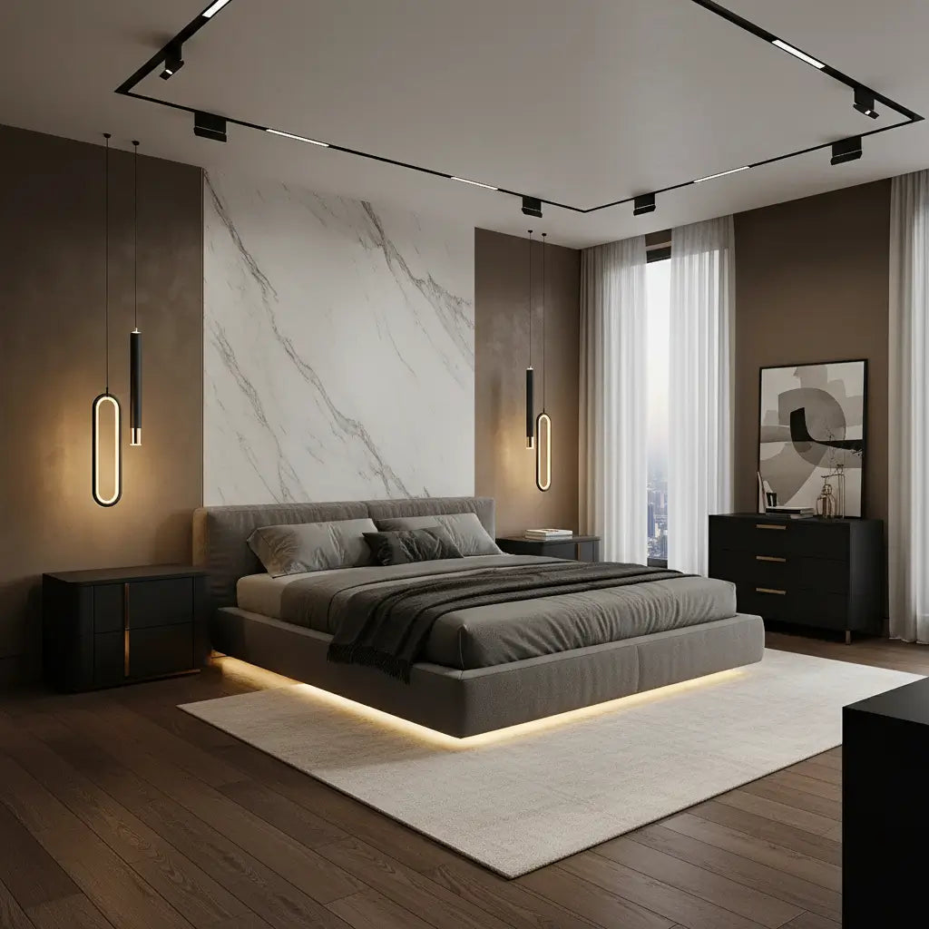 Lustre Para o Quarto Modelo Nórdico Marrausi