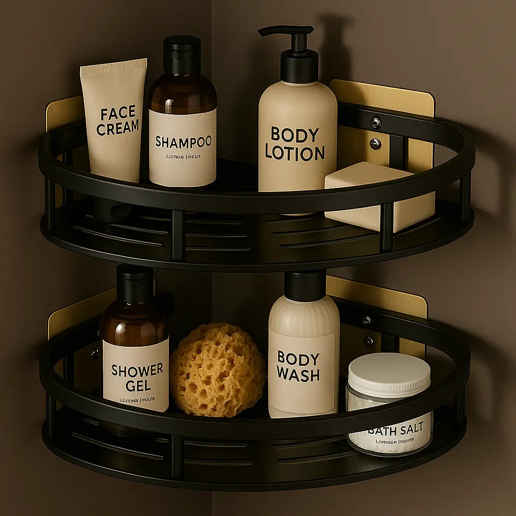 Prateleira Suporte de Shampoo para Banheiro de Alumínio Marrausi