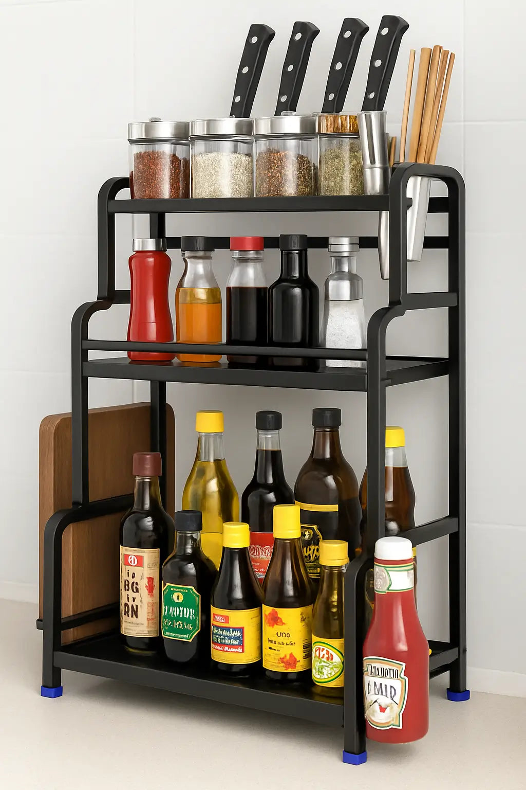 Prateleira para Temperos de Aço Marrausi