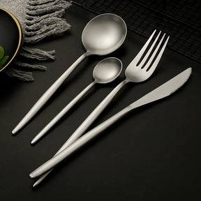 Conjunto de Talheres Modelo New Silver 30 Peças