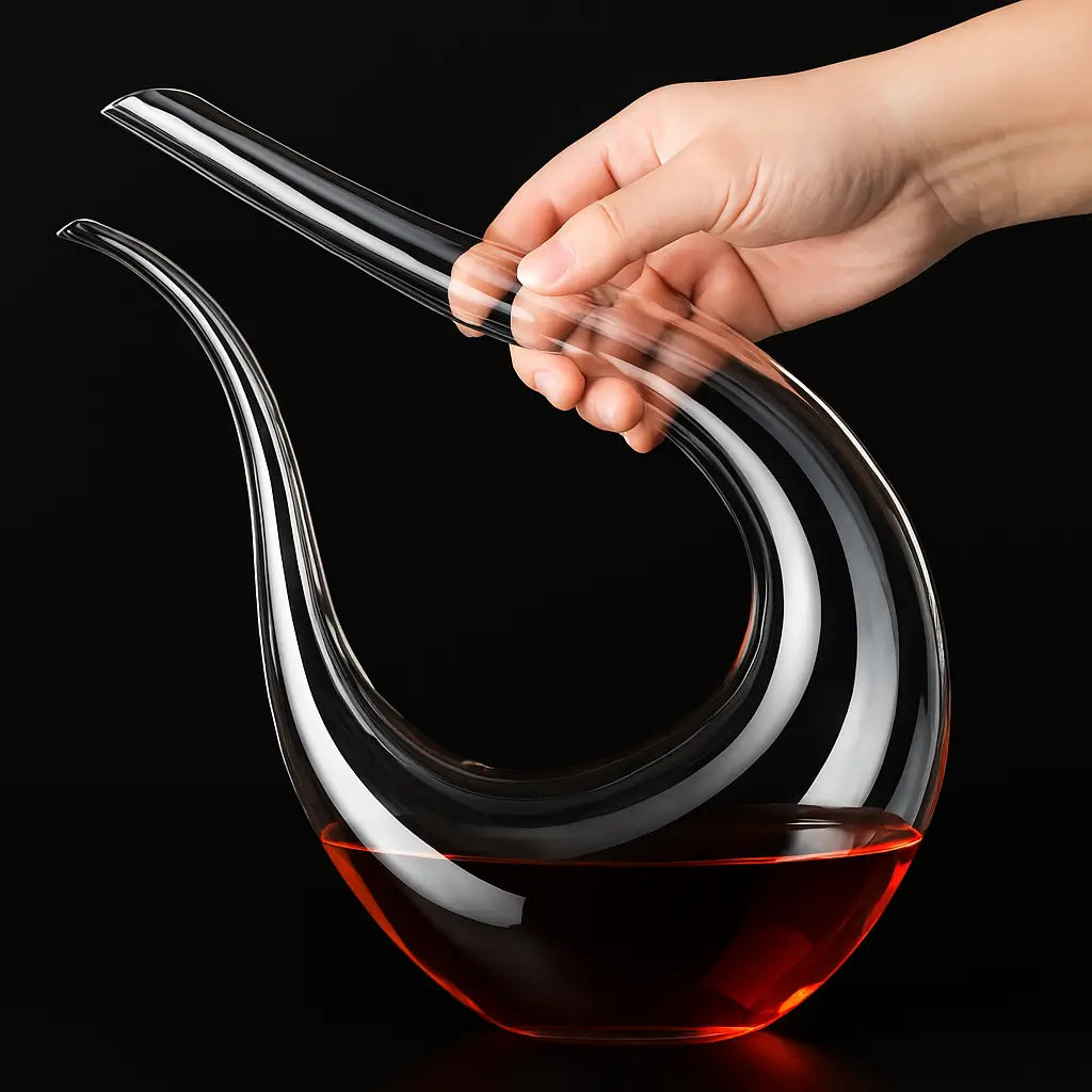 Decanter de Vinho em Cristal Marrausi