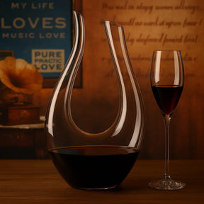Decanter de Vinho em Cristal Marrausi