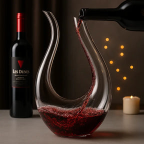 Decanter de Vinho em Cristal Marrausi