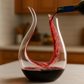 Decanter de Vinho em Cristal Marrausi