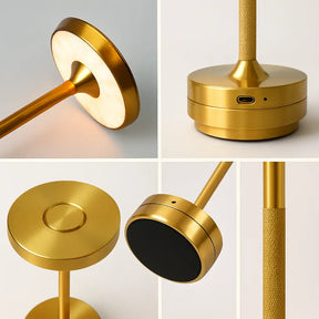 Luminária de Mesa Modelo Atmosfera Gold Marrausi