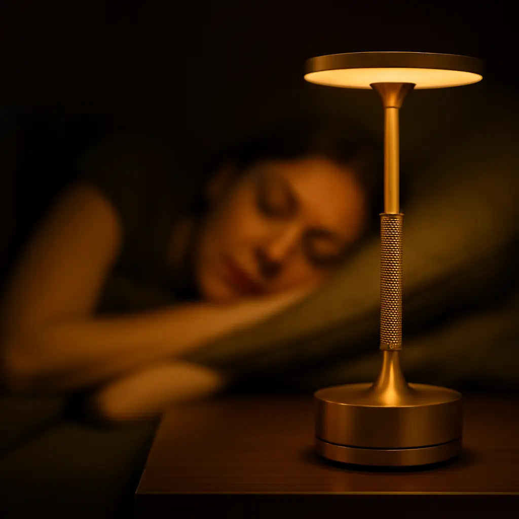 Luminária de Mesa Modelo Atmosfera Gold Marrausi