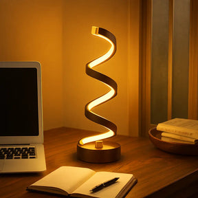 Luminária de Mesa Modelo Espiral Marrausi