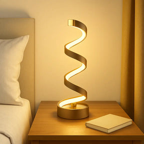 Luminária de Mesa Modelo Espiral Marrausi