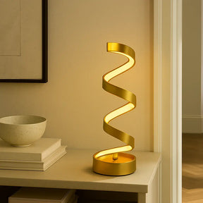 Luminária de Mesa Modelo Espiral Marrausi