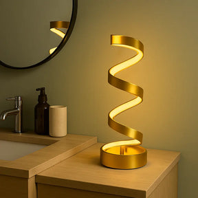 Luminária de Mesa Modelo Espiral Marrausi
