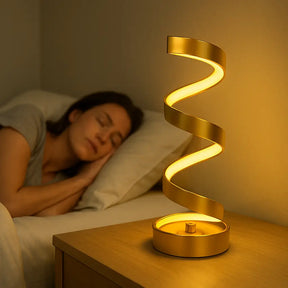 Luminária de Mesa Modelo Espiral Marrausi