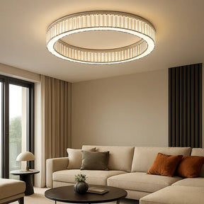 Lustre para Sala Circular Modelo Silver Marrausi