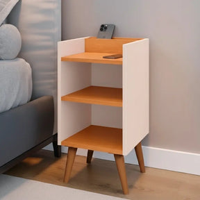 Mesa de Cabeceira Branca Marrausi