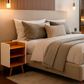 Mesa de Cabeceira Branca Marrausi