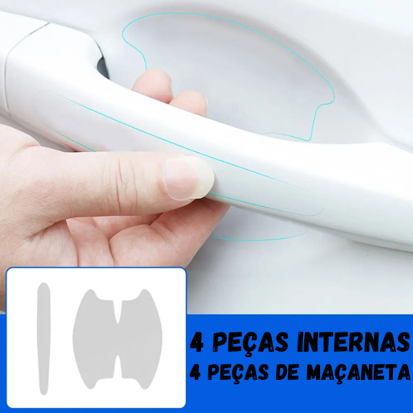 Adesivo Transparente Anti Arranhão para Maçaneta