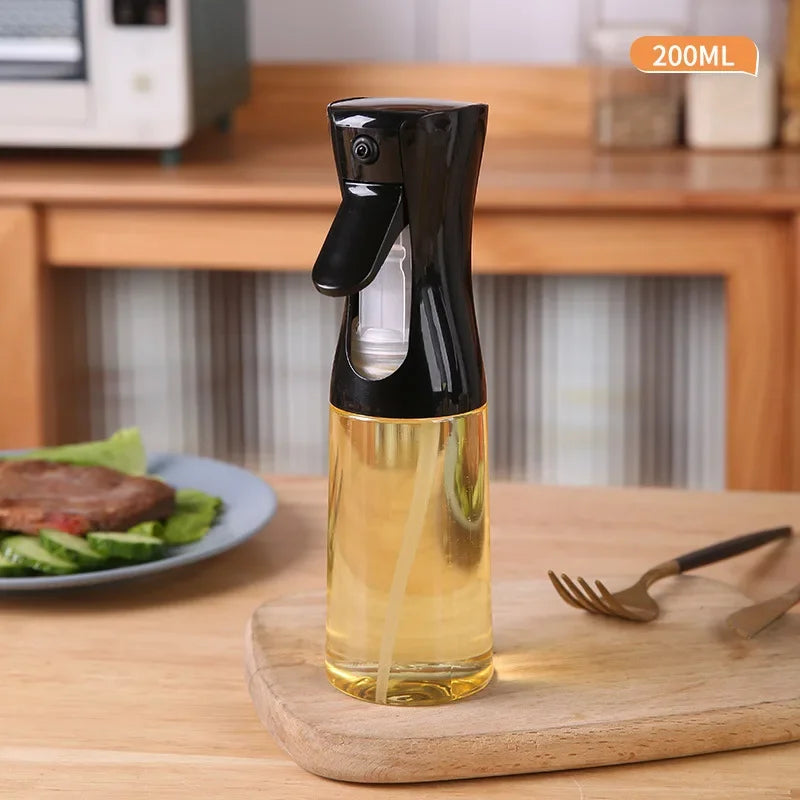 200/300ml Oil Spray Bottle Camping Barbecue Cooking Olive Oil Sprayer Kitchen Baking Oil Spray Bottle Vinegar Bottle Dispenser