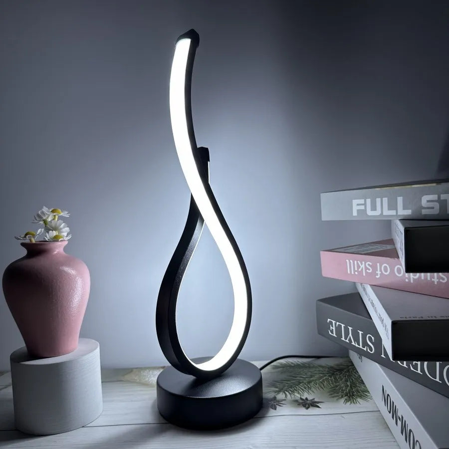 LED Table Lamp Bedroom Nightlight Creative Restaurant Coffee Shop Luminescent Decorative Table Lamp