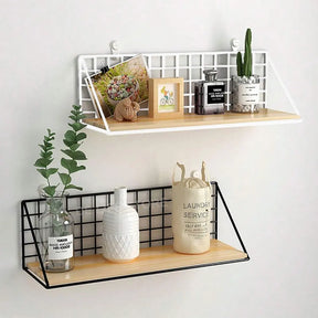 Wooden Spice Rack Wall Mounted Kitchen Organizer Hanging Spice Jar Storage Shelf For Kitchen Seasoning Holder Wall Decoration