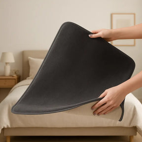 Tapete Antiderrapante Preto Absorvente de Água Marrausi