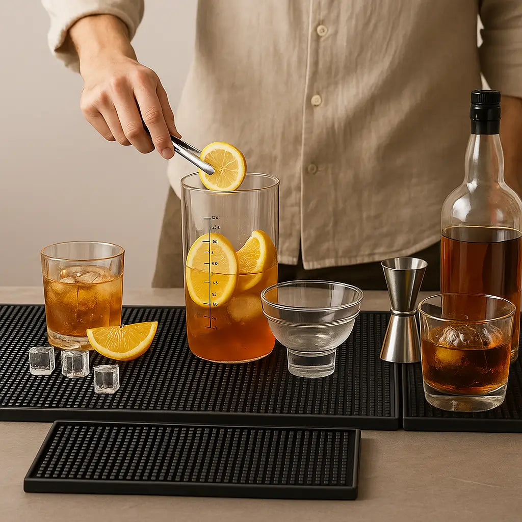 Tapete de Mesa Antiderrapante Absorvente de Água Marrausi