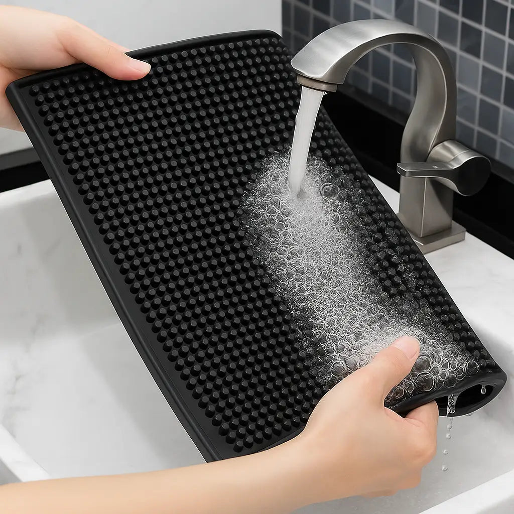 Tapete de Mesa Antiderrapante Absorvente de Água Marrausi